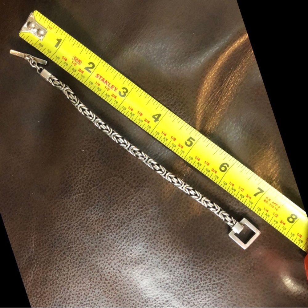 LOIS HILL Sterling Silver Byzantine Toggle Necklace and Bracelet Set - Picture 7 of 17